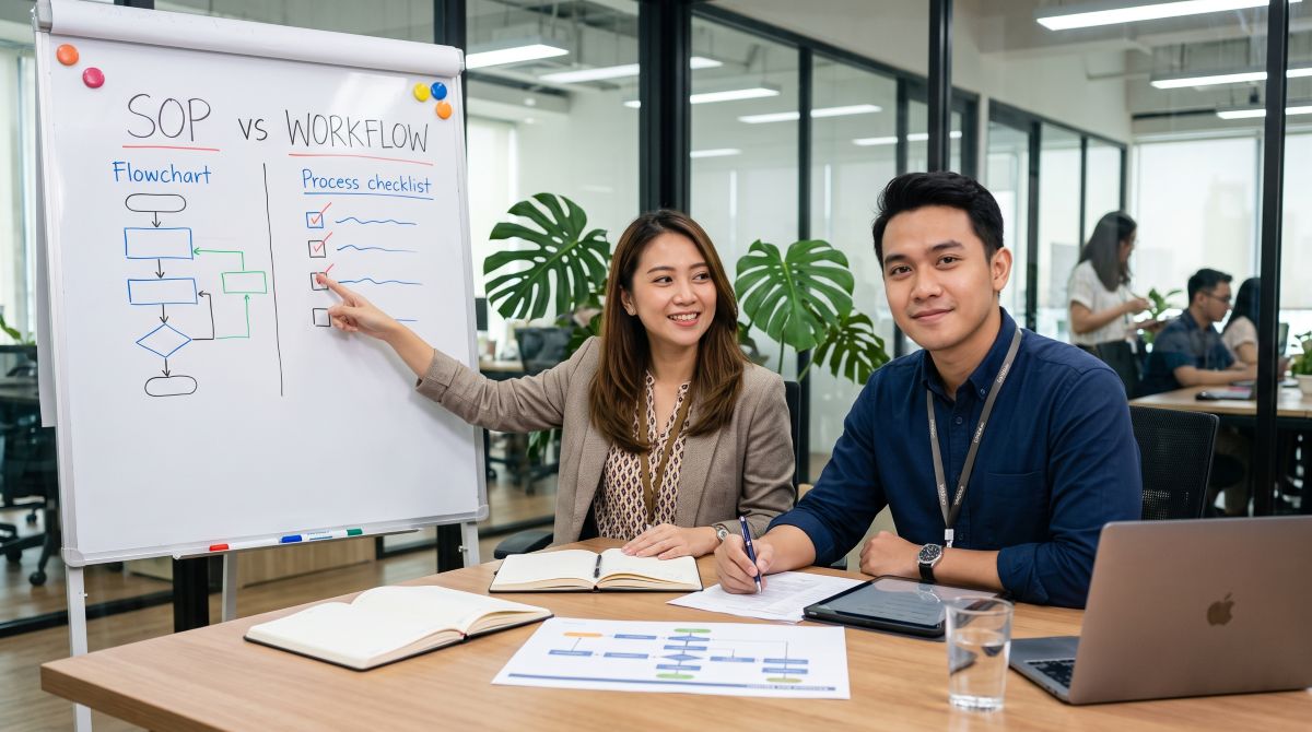 Perbedaan Sop Dan Workflow